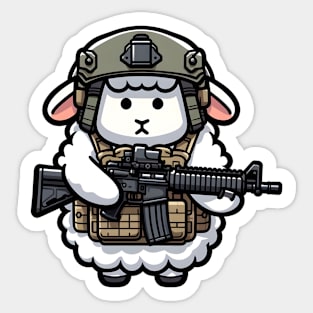 Tactical Sheep Sticker